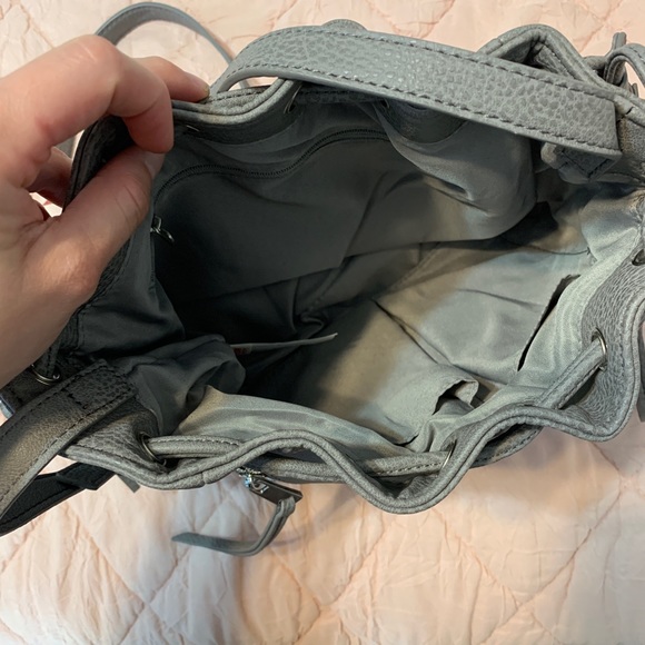 Gray off the shoulder purse - Picture 3 of 8